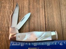 Queen Cutlery Made for SMKW Gunstock Pearl 42 Years Old Made in 1980