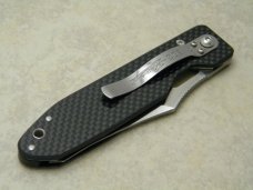 SOG Seki Japan Carbon Fiber ATS-34 J48 Large Jet Edge 2 Linerlock Knife in Box SOG Seki Japan Carbon Fiber ATS-34 J48 Large Jet Edge 2 Linerlock Knife in Box