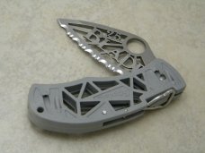 Spyderco Golden CO USA C35 SBK Q Blade Magazine 25th Anniversary Lockback Knife in Box c.1999