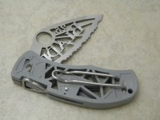 Spyderco Golden CO USA C35 SBK Q Blade Magazine 25th Anniversary Lockback Knife in Box c.1999