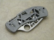 Spyderco Golden CO USA C35 SBK Q Blade Magazine 25th Anniversary Lockback Knife in Box c.1999