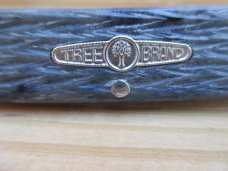 Tree Brand Boker Canoe   Grey Jigged Bone   Solingen, Germany 