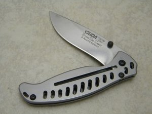CUDA made by Camillus USA Everyday Carry Ralph Design 154 CM Linerlock Knide