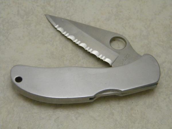 Spyderco Seki Japan Metal Lockback Knife