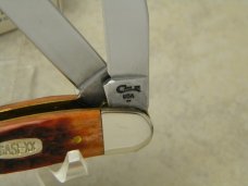 Case XX USA 6318 1998 Bone 2 Dot Stockman Knife in Box Case XX USA 6318 1998 Bone 2 Dot Stockman Knife in Box