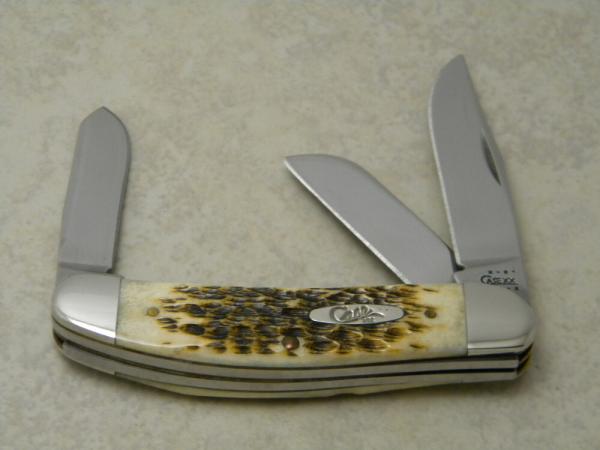Case XX USA TB6339 9 DOT Bone Sowbelly Knife Case XX USA TB6339 9 DOT Bone Sowbelly Knife