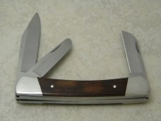 Buck 701 USA Wood Bronco Stockman Knife c.1995