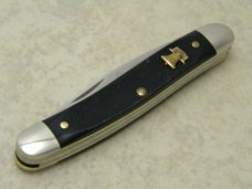 S.W. Cut. LB1.Schrade Walden USA Stainless Saw Cut Delrin Liberty Stockman Knife
