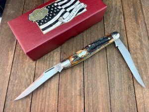 Rigid by Canal Street Muskrat Amber Carved Stag Bone 2007