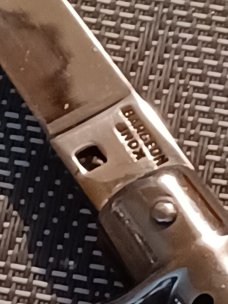 Vintage 7.5" Inox Bargeon B.O.B.C. Vintage 7.5" Inox Bargeon B.O.B.C.