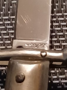 Vintage 7" Stag Inox Swinguard. Vintage 7" Stag Inox Swinguard.