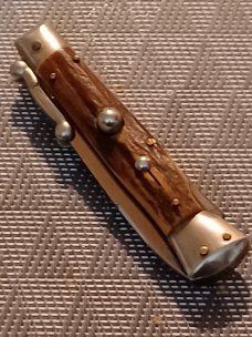 Vintage 7" Stag Inox Swinguard. Vintage 7" Stag Inox Swinguard.