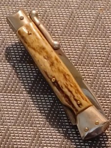 Vintage 7" Stag Inox Swinguard. Vintage 7" Stag Inox Swinguard.
