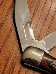  Case XX USA 6 Dot (1974) Wood 6265 SAB Folding Hunter Knife