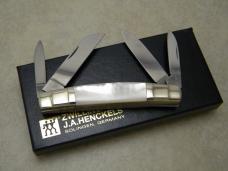 J.A. Henckels Germany Genuine Mother of Pearl 4 Blade Congress Knife NIB