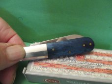 Case XX 2019 Mediterranean Blue Bone Barlow Pattern # 61009 SS Case XX 2019 Mediterranean Blue Bone Barlow Pattern # 61009 SS