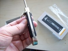 Hubertus Knife Solingen, Germany Size 10 Medium Exotic Black Ebonywood NIB Hubertus Knife Solingen, Germany Size 10 Medium Exotic Black Ebonywood NIB