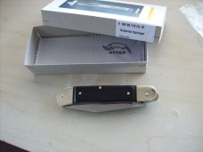 Hubertus Knife Solingen, Germany Size 10 Medium Exotic Black Ebonywood NIB Hubertus Knife Solingen, Germany Size 10 Medium Exotic Black Ebonywood NIB
