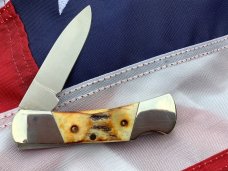 Case xx 1989 Small Lock back Knife (MDL# 51225 LSS) w/ Great Stag Handles -NOS M/NM Case xx 1989 Small Lock back Knife (MDL# 51225 LSS) w/ Great Stag Handles -NOS M/NM