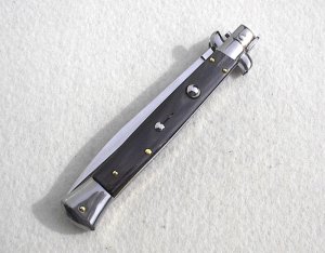 NEW FRANK BELTRAME 11" DARK HORN ITALIAN STILETTO 