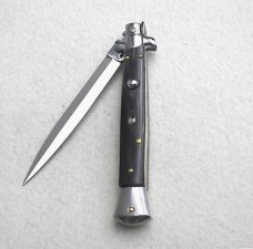 NEW FRANK BELTRAME 11" DARK HORN ITALIAN STILETTO 