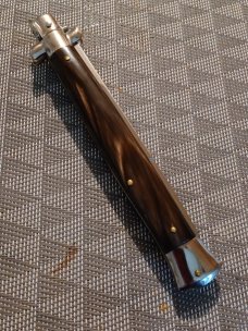 13" Dark horn Italian Stiletto. INOX 