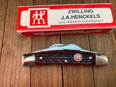 Henckels by Boker Congress Red Rope Jigged Bone Solingen Germany Henckels by Boker Congress Red Rope Jigged Bone Solingen Germany