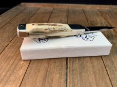 A.G. Russell Small Lockback Stag Seki Japan Early 2000’s 