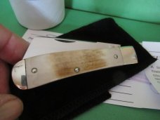 Titusville Cutlery Mammoth Bark Ivory Big Easy Cotton Knife  1 of 60