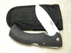 Gerber USA First Production Run ATS-34 Lockback Gator Knife in Nylon Pouch