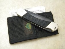 Puma Keramik 232 651 Handmade Ceramic Blade Lockback Knife in Pouch