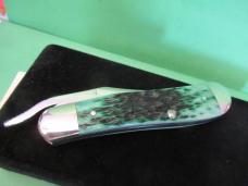 Case XX Select 2001 Bermuda Green Bone Russlock Pattern # 61953L SS
