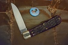 Great Eastern Cutlery #74 Mustang Black Plum Bone