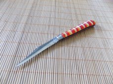 W R Case & Son Trapper knife, Candy Stripe handles
