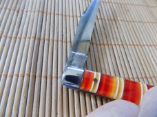 W R Case & Son Trapper knife, Candy Stripe handles