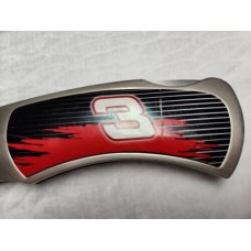 Vintage Jumbo Folding Knife With Graphics Nascar #3 Dale Earnhardt Vintage Jumbo Folding Knife With Graphics Nascar #3 Dale Earnhardt