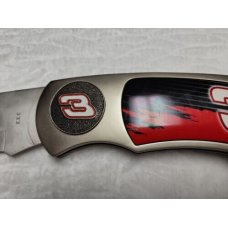 Vintage Jumbo Folding Knife With Graphics Nascar #3 Dale Earnhardt Vintage Jumbo Folding Knife With Graphics Nascar #3 Dale Earnhardt