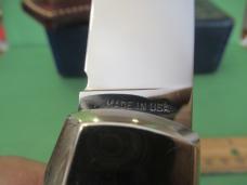 Smith & Wesson Blackie Collins Design Wood Handle Folding Lock Back 
