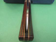 Smith & Wesson Blackie Collins Design Wood Handle Folding Lock Back 