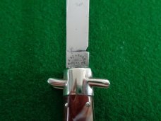 RARE PRESTO BOWTIE FISHTAIL Bare End Brown Mottled Root Beer Celluloid NICE ! RARE PRESTO BOWTIE FISHTAIL Bare End Brown Mottled Root Beer Celluloid NICE !