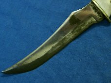 VINTAGE CUSTOM HANDLE ANTLER STAG KABAR KA-BAR HUNTING SKINNING FIXED BLADE SKINNER KNIFE KNIVES OLD VINTAGE CUSTOM HANDLE ANTLER STAG KABAR KA-BAR HUNTING SKINNING FIXED BLADE SKINNER KNIFE KNIVES OLD