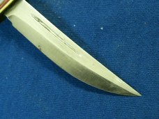 VINTAGE ANTLER CROWN STAG SOLINGEN B SVOBODA GERMANY HUNTING SKINNING FIXED BLADE KNIFE KNIVES OLD