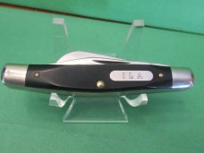 Schrade Old Timer  Black Rough Saw Delrin Handles Pattern # 34OT