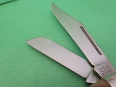 Schrade Old Timer Rough Saw Cut Delrin Stockman Pattern # 80T Schrade Old Timer Rough Saw Cut Delrin Stockman Pattern # 80T