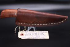 Joe Calton Oklahoma Maker Small Game Custom Brown Leather Sheath 