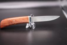 Joe Calton Oklahoma Maker Small Game Custom Brown Leather Sheath 