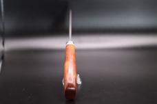 Joe Calton Oklahoma Maker Small Game Custom Brown Leather Sheath 