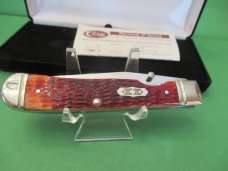 Case XX Select 2008 Tested Red Bone Trapperlock Pattern # 6154l SS 10th Anniversary