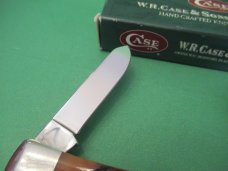 Case XX 2001 Bobwire Large Amber Bone Stockman Pattern # 6375 SS Case XX 2001 Bobwire Large Amber Bone Stockman Pattern # 6375 SS