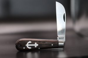 OTTER KNIVES 171ML ANCHOR KNIFE SMOKED OAK